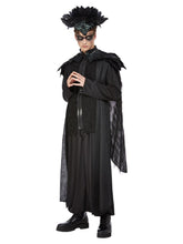 Load image into Gallery viewer, Deluxe Raven King Costume, Black
