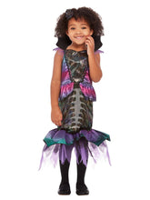 Load image into Gallery viewer, Toddler Dark Mermaid Costume Alt1
