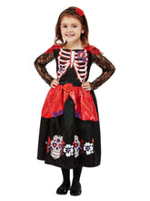 Load image into Gallery viewer, Toddler Day of the Dead Costume
