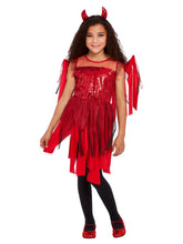 Load image into Gallery viewer, Girls Punk Devil Costume
