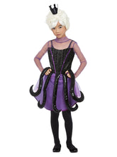 Load image into Gallery viewer, Girls Evil Sea Witch Costume
