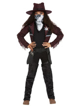 Load image into Gallery viewer, Deluxe Dark Spirit Western Cowgirl Costume Alt1

