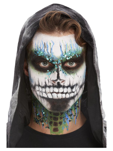 Smiffys Make-Up FX, Deluxe GID Skeleton Kit