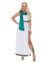 Load image into Gallery viewer, Deluxe Roman Empire Queen Toga Costume
