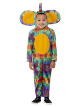 Load image into Gallery viewer, Toddler Colourful Elephant Costume alt1
