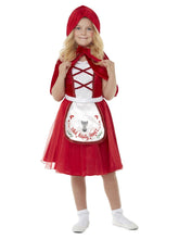 Load image into Gallery viewer, Girls Little Red Wolf Costume Alt1
