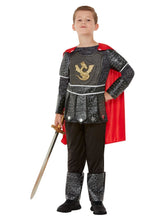 Load image into Gallery viewer, Boys Deluxe Knight Costume Alt1
