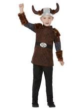 Load image into Gallery viewer, Boys Viking Warrior Costume Alt1

