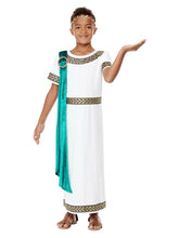 Load image into Gallery viewer, Boys Deluxe Roman Empire Toga Costume Alt1
