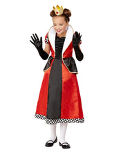 Load image into Gallery viewer, Queen of Hearts Costume, Girls, Alt1
