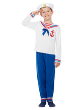 Load image into Gallery viewer, Boys High Seas Sailor Costume Alt1
