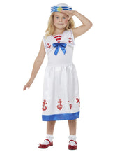 Load image into Gallery viewer, Girls High Seas Sailor Costume
