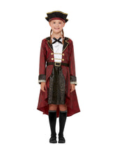 Load image into Gallery viewer, Girls Deluxe Swashbuckler Pirate Costume Alt2
