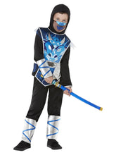 Load image into Gallery viewer, Boys Ninja Warrior Costume Alt1
