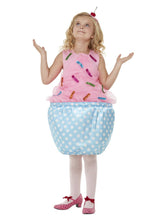 Load image into Gallery viewer, Girls Cupcake Costume Alt1
