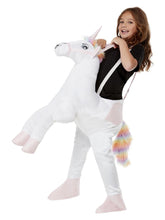 Load image into Gallery viewer, Kids Ride-In Unicorn Costume Alt1

