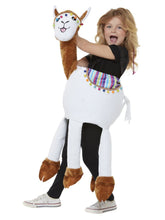 Load image into Gallery viewer, Kids Ride-In Llama Costume Alt1
