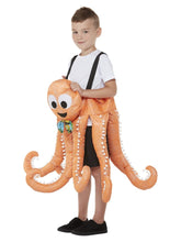 Load image into Gallery viewer, Kids Ride-In Octopus Costume Alt1
