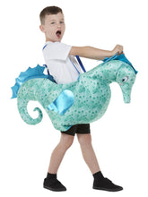 Load image into Gallery viewer, Kids Ride-In Seahorse Costume Alt1
