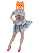 Load image into Gallery viewer, IT Chapter 2, Pennywise Ladies Costume
