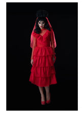 Load image into Gallery viewer, Beetlejuice, Lydia Bride Long Dress Costume

