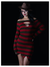 Load image into Gallery viewer, A Nightmare On Elm Street, Freddy Krueger Womens Costume
