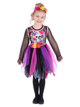 Load image into Gallery viewer, Day of the Dead Pom-Pom Costume
