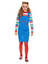 Load image into Gallery viewer, Girls Chucky Costume Alternative Image
