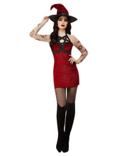 Load image into Gallery viewer, Fever Satanic Witch Costume, Red Alternate
