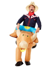 Load image into Gallery viewer, Inflatable Bull Rider Costume Alternate
