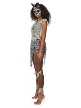Load image into Gallery viewer, Dark Spirit Warrior Woman Costume, Blue Side
