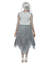 Load image into Gallery viewer, Graveyard Bride Costume, Grey Back
