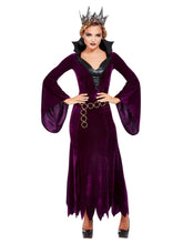 Load image into Gallery viewer, Evil Queen Costume, Purple Alternate
