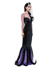 Load image into Gallery viewer, Evil Sea Witch Costume, Black Side
