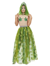 Load image into Gallery viewer, Cannabis Queen Costume, Green Alternate
