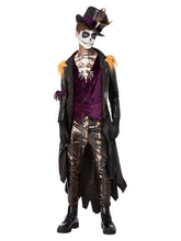 Load image into Gallery viewer, Deluxe Voodoo Witch Doctor Costume, Black &amp; Purple Alternate
