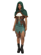 Load image into Gallery viewer, Deluxe Forest Archer Costume, Green Alternate

