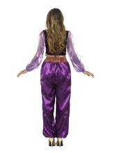 Load image into Gallery viewer, Arabian Princess Costume, Purple Alternative View 2.jpg
