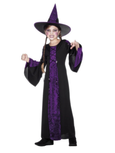 Bewitched Costume, Black and Purple