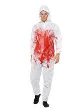 Load image into Gallery viewer, Bloody Forensic Overall Costume Alternative View 3.jpg
