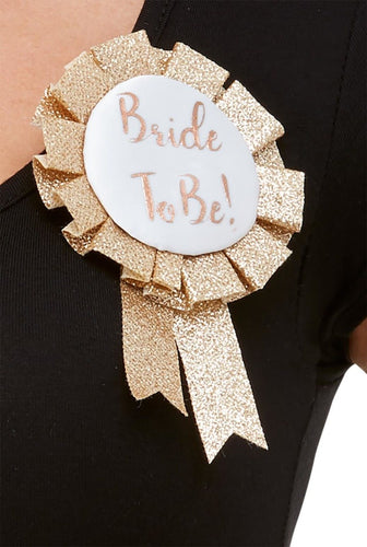 Bride To Be Rosette