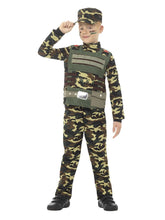 Load image into Gallery viewer, Camouflage Military Boy Costume Alternative View 3.jpg
