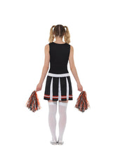 Load image into Gallery viewer, Cheerleader Costume, Black Alternative View 1.jpg
