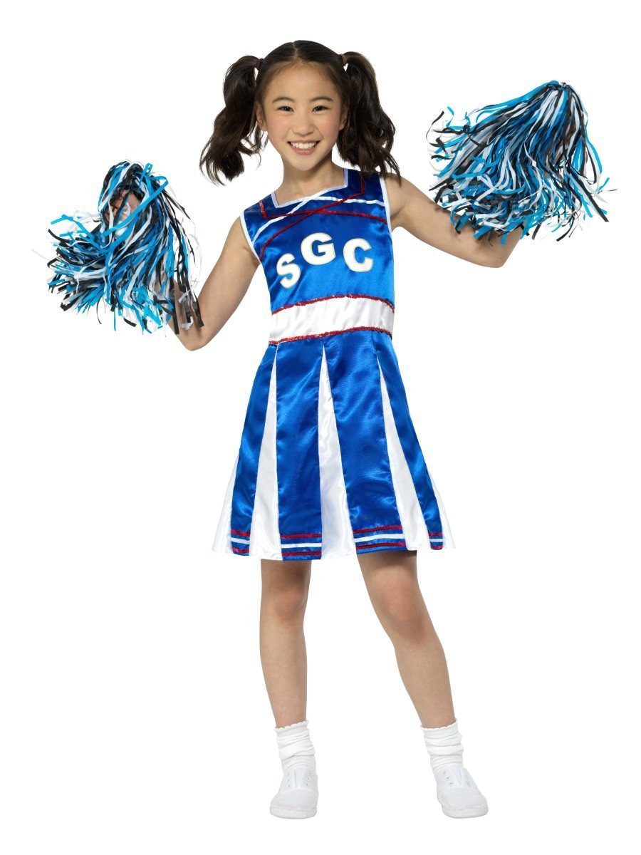 Cheerleader Costume, Child, Blue