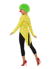 Load image into Gallery viewer, Colourful Clown Tailcoat Jacket, Ladies Alternative View 1.jpg
