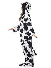 Load image into Gallery viewer, Cow Costume with Hooded All in One Alternative View 1.jpg
