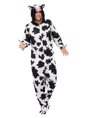 Cow Costume with Hooded All in One