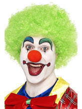 Load image into Gallery viewer, Crazy Clown Wig, Green Alternative View 2.jpg
