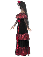 Load image into Gallery viewer, Day of the Dead Bride Costume Alternative View 1.jpg
