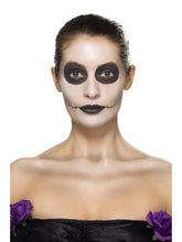 Load image into Gallery viewer, Day of the Dead Face Tattoo Transfers Kit Alternative View 3.jpg
